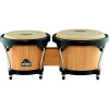Top 10 ❤️ Nino Nino Wood Bongos Natural With Black Hardware ????