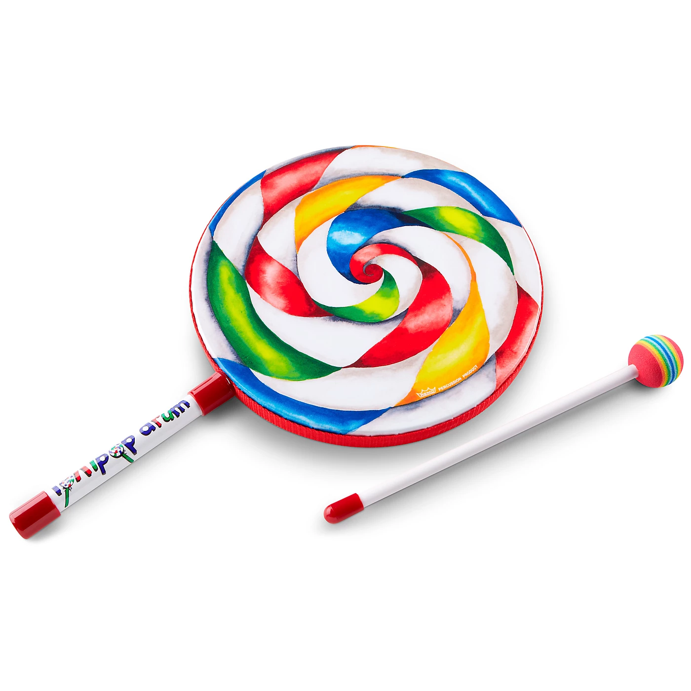Cheapest 🔔 Remo Remo Lollipop Drum 10 In. ❤️