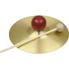 Best Sale 🔥 Rhythm Band Rhythm Band RB733S Solid Brass Cymbal With Knob And Mallet 👍