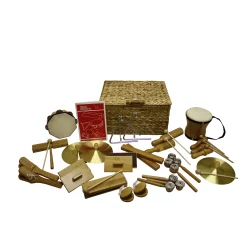 Wholesale ⭐ Rhythm Band Rhythm Band Deluxe 25 Player Bamboo Rhythm Kit Bamboo 🧨