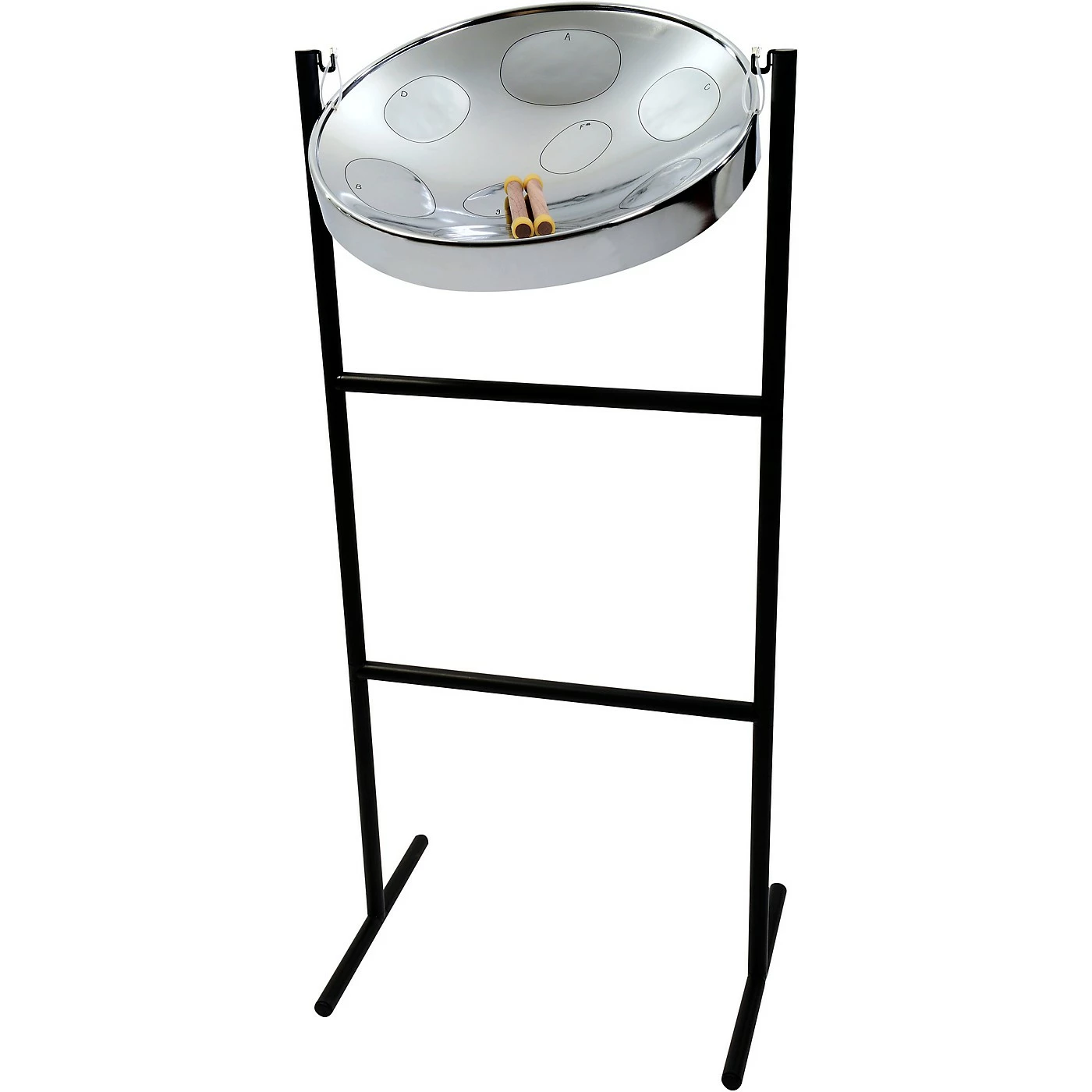 Buy 🌟 Panyard Panyard Jumbie Jam Steel Drum Kit With Tube Floor Stand Chrome ⭐