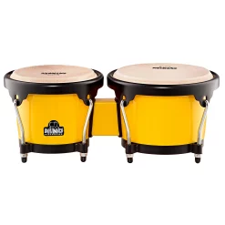 Best reviews of 🛒 Nino Nino ABS Bongos Plus Yellow Shell/Black Hardware 6-1/2 & 7-1/2 In. 🤩