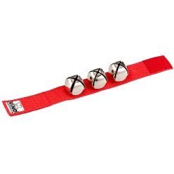 Coupon 👍 Nino Nino Wrist Bells Strap With 3 Bells Red 9 In. 🛒