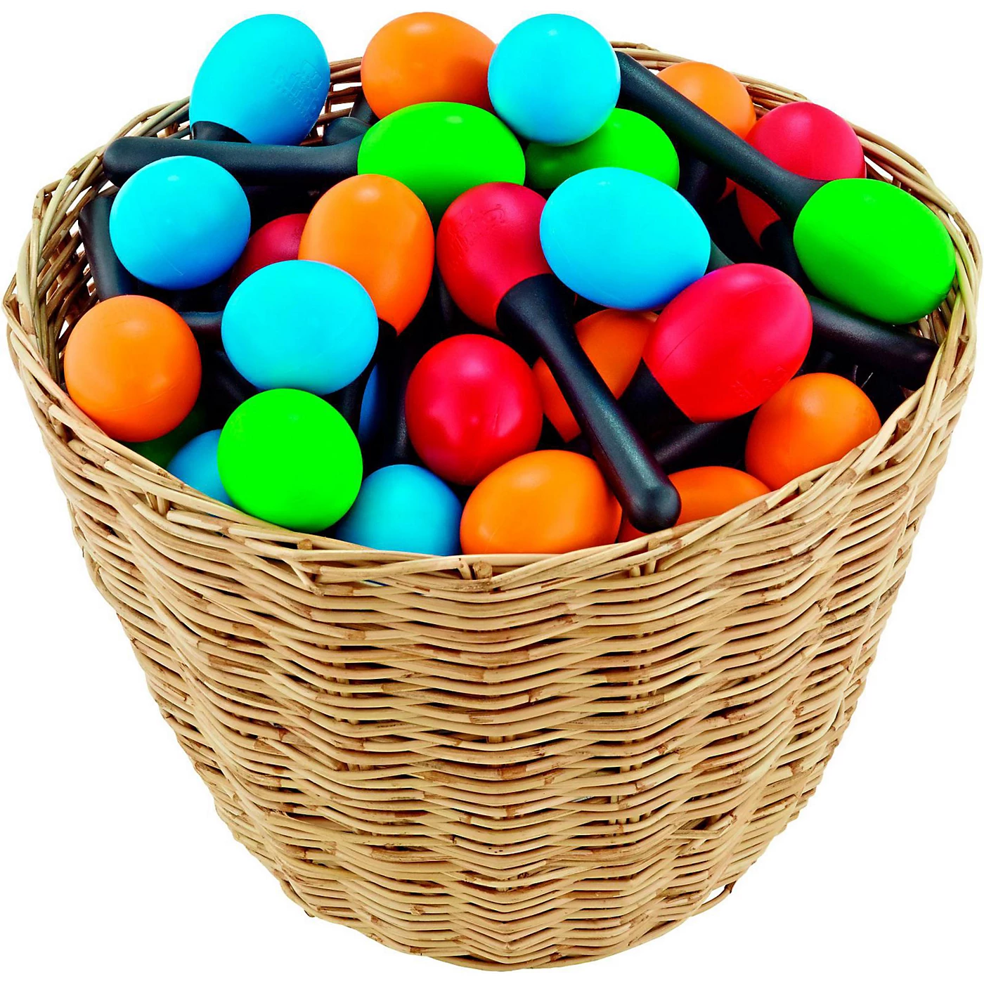 Discount 👏 Nino Nino 48-Piece Plastic Egg Maraca Assortment Set With Basket 😀