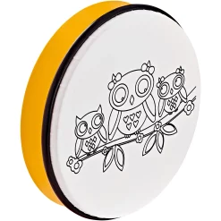Coupon 🥰 Nino Nino Customizable ABS Hand Drum With Owl Design 🎉