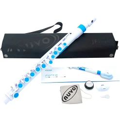 Coupon 🌟 Nuvo Nuvo jFlute 2.0 White/Blue ✨