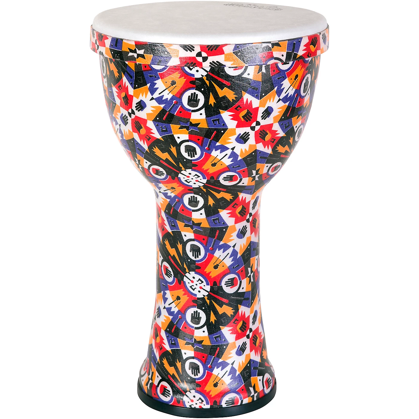 Promo ❤️ RhythmTech RhythmTech Rhythm Village Benkadi Club Series 9 In. Djembe 17 X 8 In. Benkadi Burst 🎉