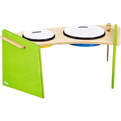 Promo ⭐ Nino Nino Hand Drum Pair With Stand 🔥